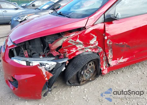 2012 Hyundai Accent Gs z USA, uszkodzony, nr VIN KMHCT5AE1CU008807